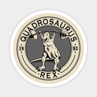 Quadrosaurus Rex Gym Magnet
